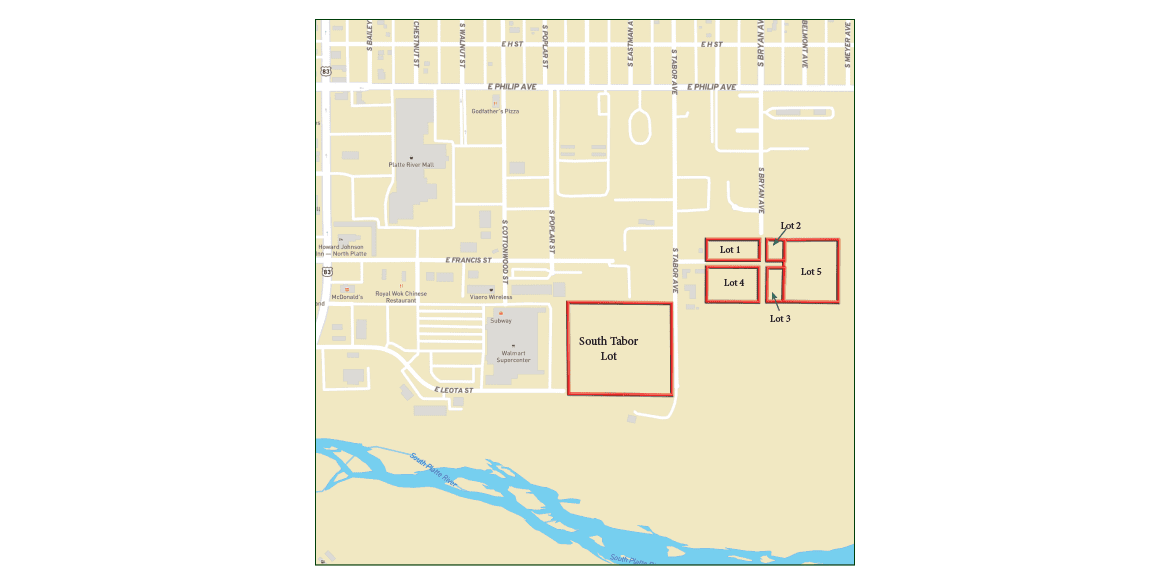 Nebraska land for sale - 10 Acres for Commercial or Residential, North Platte, Nebraska